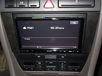 Установка Автомагнитола Sony XAV-E70BT в Audi A6