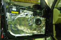 Установка Фронтальная акустика Hertz HSK 165 в BMW X5
