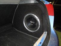 Установка Сабвуфер Sony XS-L104P5B в Chevrolet Lacetti