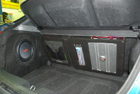 Установка Сабвуфер PPI PCX 104 в Chevrolet Lacetti