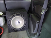 Установка Сабвуфер JL Audio 10W1v2-4 в Lexus GX470