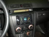 Установка Автомагнитола Pioneer AVIC-F900BT в Mazda 3