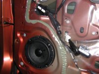 Установка Фронтальная акустика DLS B6A в Nissan Note
