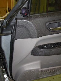 Установка Фронтальная акустика Morel Maximo 6 в Subaru Forester