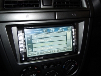 Установка Автомагнитола Clarion MAX385VD в Subaru Impreza