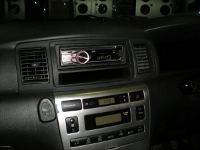 Установка Автомагнитола JVC KD-R402 в Toyota RUNX